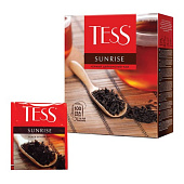 Чай TESS (Тесс) "Sunrise", черный цейлонский, 100 пакетиков по 1,8 г, 0918-09 Чай TESS (Тесс) "Sunrise", черный цейлонский, 100 пакетиков по 1,8 г, 0918-09